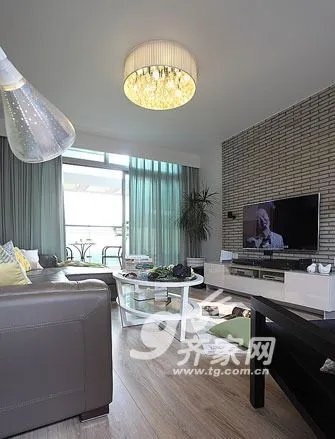 闲适美好家园 140平清新现代三房两厅