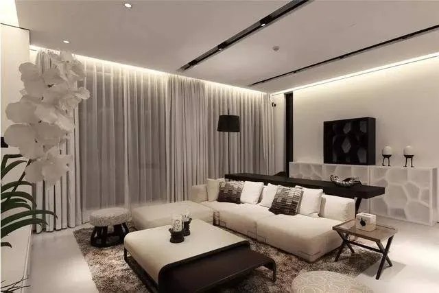 只有极简风才能hold住的豪品别墅,既美又有品!