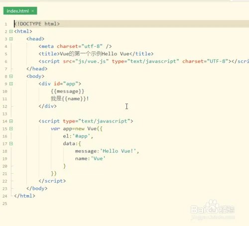 如何使用Vue.js基础入门Hello Vue?