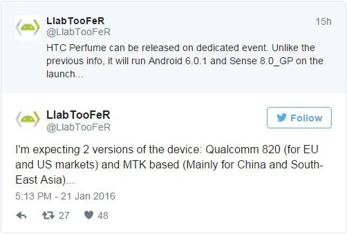 HTC One M10或三月亮相 高通/MTK“齐上”