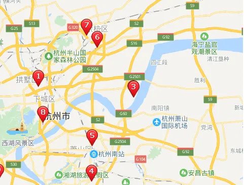 萧山交通违章处理点