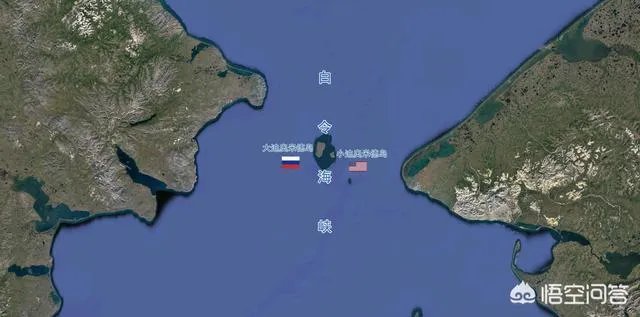 从俄罗斯白令海峡到美国