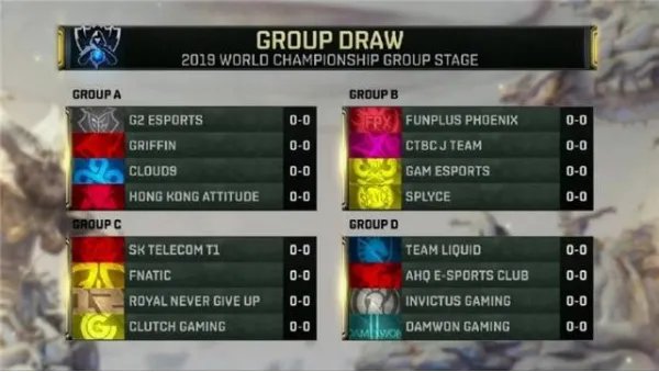 LOL S9小组赛赛程时间一览