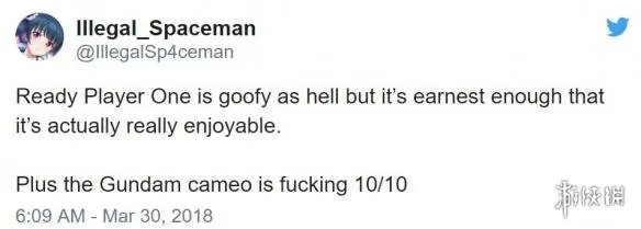 《头号玩家》太震撼 网友:拍《高达》真人版电影!