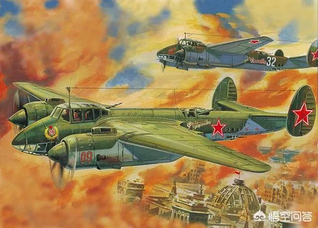 如何区别苏联佩图雅科夫轰炸机2轰炸机与图波列夫2轰炸机的外观区别？