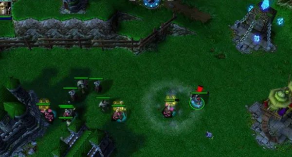 魔兽争霸防守地图打什么命令回城？