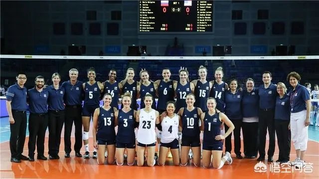 2018VNL江门站美国女排3：0战胜俄罗斯，如何评价双方的发挥？