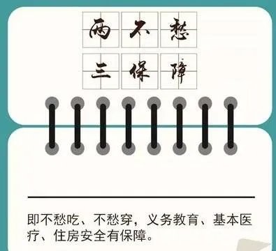 对于两不愁的理解不准确的是什么