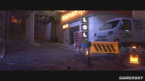 玩家恶搞《守望先锋》官方动画《双龙》 源氏真容震惊半藏