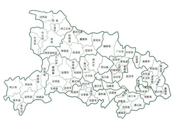 湖北省17个省直辖市分别是？