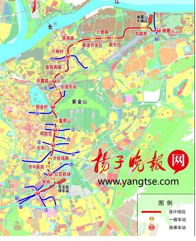 南京6号线地铁各站点？