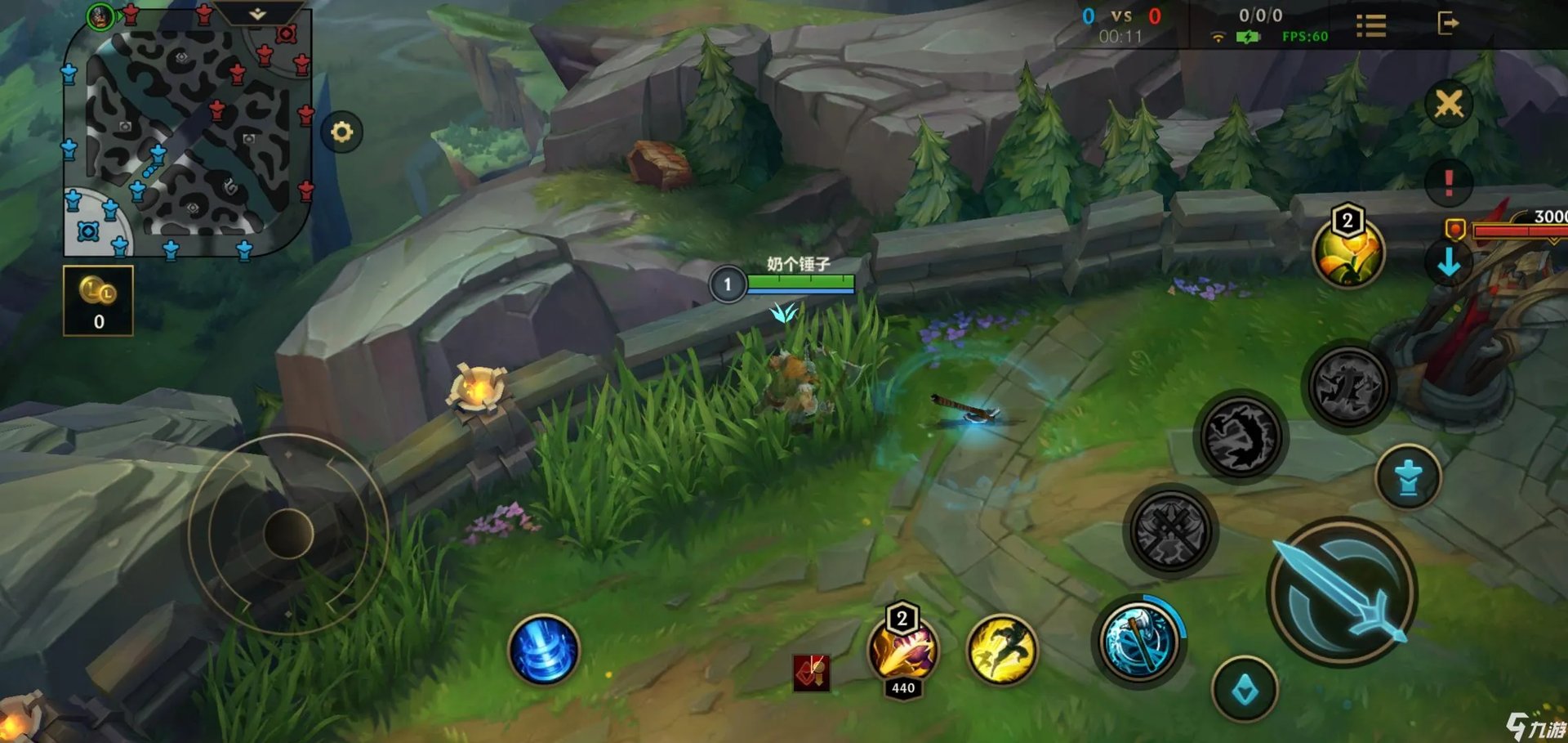 英雄联盟手游奥拉夫上单怎么打 lol手游奥拉夫对线技巧