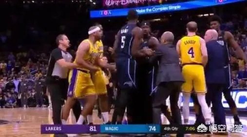 湖人险胜魔术,双方爆发冲突,杜德利实力一打三,如何评价?