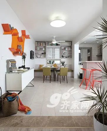 闲适美好家园 140平清新现代三房两厅