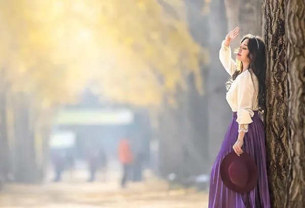 外景拍照怎么摆姿势好看