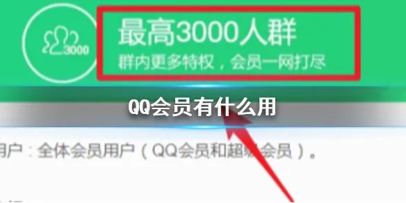 QQ会员有什么用 QQ会员用途介绍