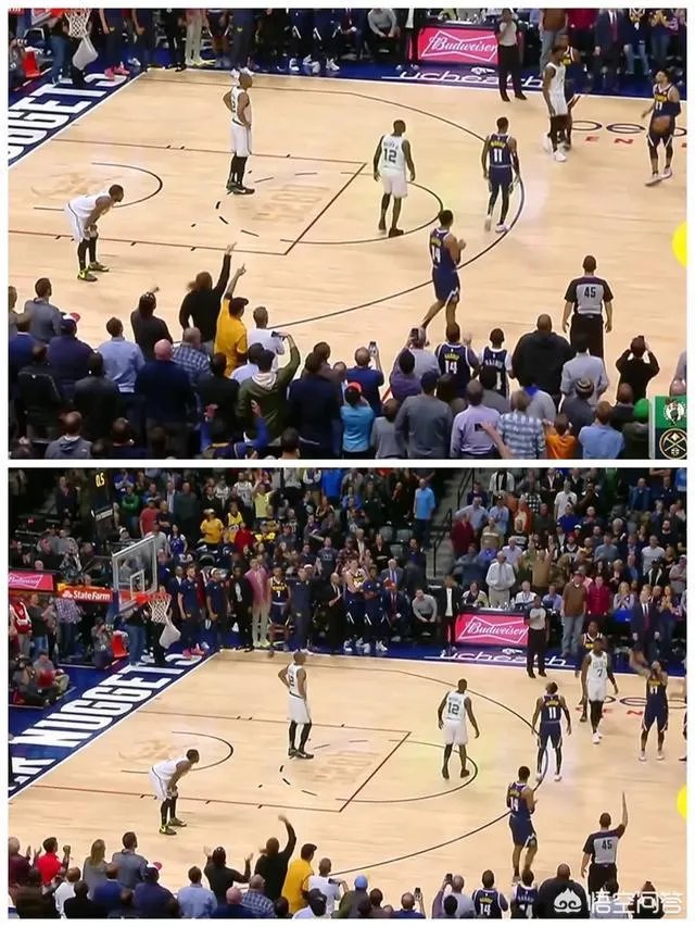 穆雷为了破纪录垃圾时间投篮刷分,欧文怒不可遏将球砸向观众席,你怎么看?