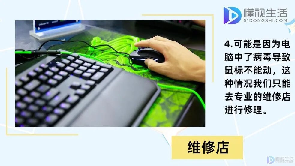 电脑上鼠标键盘都动不了怎么办