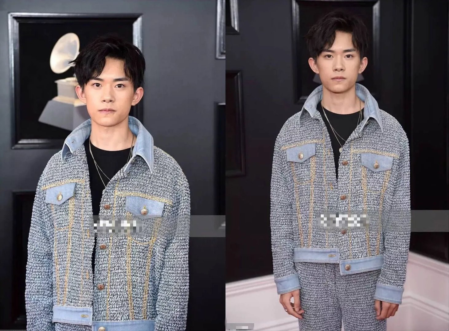 易烊千玺格莱美路透照帅出新高度可是在外媒的镜头下竟是这样的