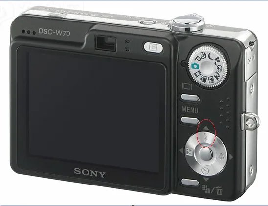 索尼w70闪光灯
