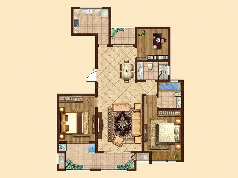 160平方米房子装修的设计图怎么画