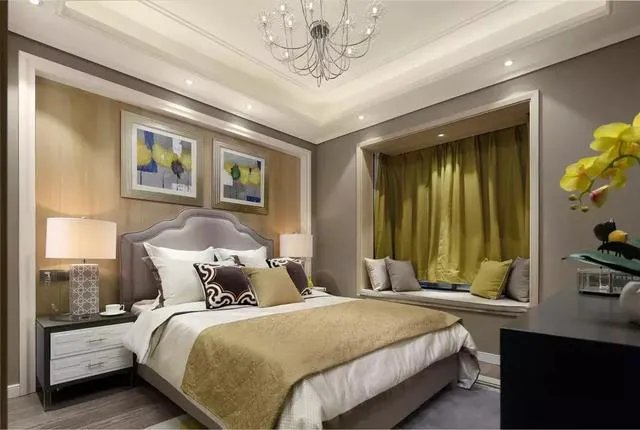 交换空间:95㎡现代简约，好精致的颜色搭配