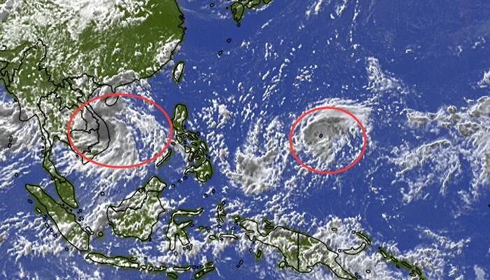 2021年双台风胚胎最新消息 谁会生成台风电母