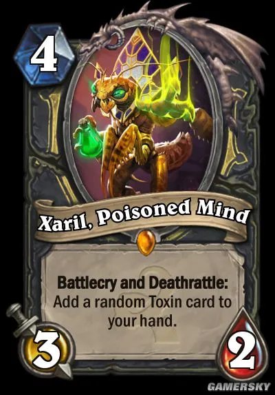 《炉石传说》毒心者夏克里尔点评