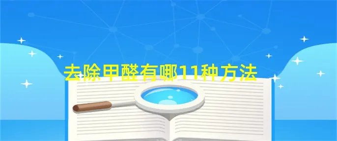 去除甲醛有哪11种方法