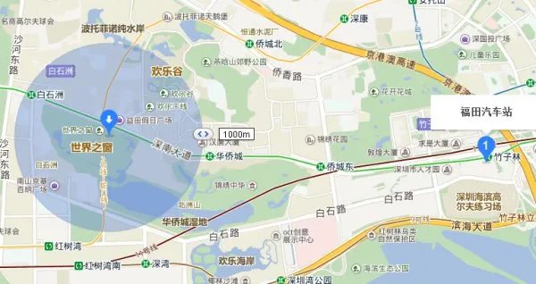 深圳哪个长途汽车站离世界之窗最近?