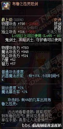 DNF领主塔新增65SS武器 DNF领主塔新增SS一览