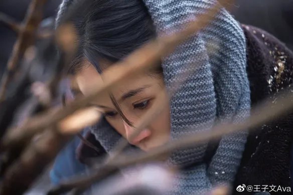 王子文分享《三体》叶文洁剧照 楚楚动人的知性美人