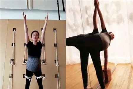 蒋勤勤怀二胎健身 她和陈建斌是怎么认识的