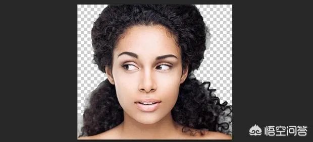 如何用PS通道抠头发？