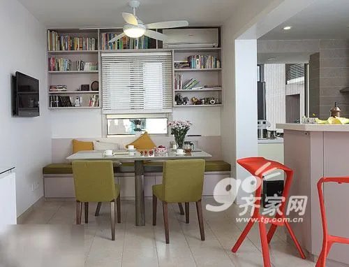 闲适美好家园 140平清新现代三房两厅