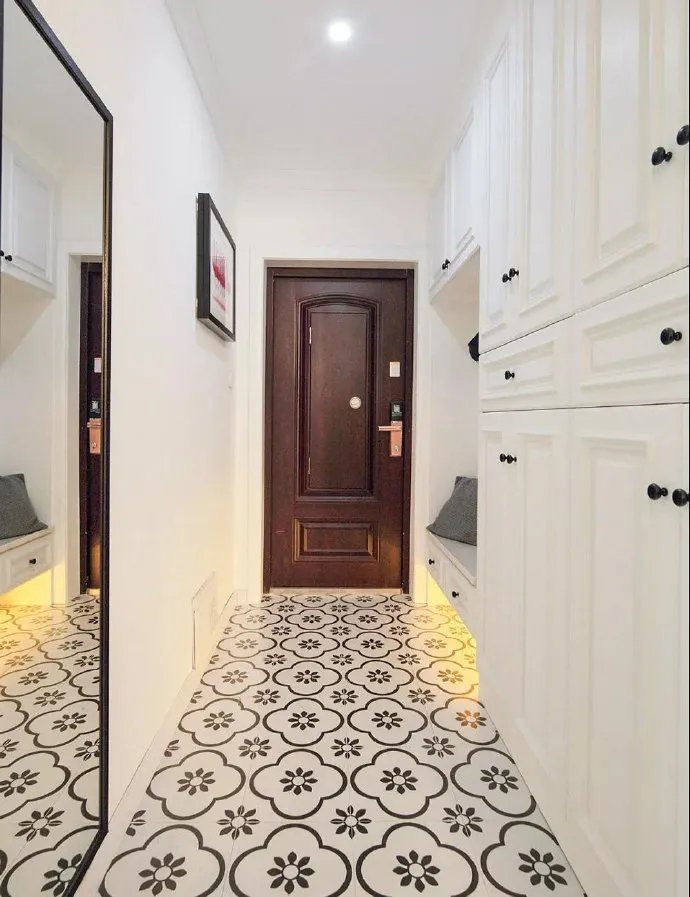 103㎡简约风格三居室装修，用大白墙也能装出好看的新家