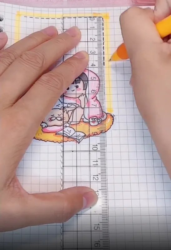 用小麻薯贴纸做手帐