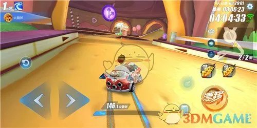 《QQ飞车手游》糖果乐园赛道难点解析