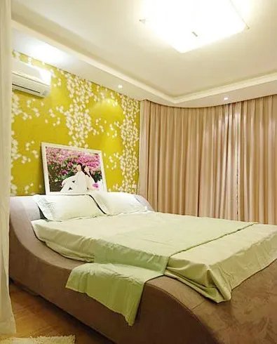 绿色清新 80后打造时尚爱巢