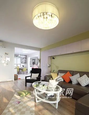 闲适美好家园 140平清新现代三房两厅