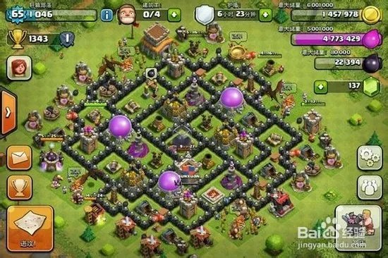 部落战争《Clash of Clans》8本防守阵型参考图