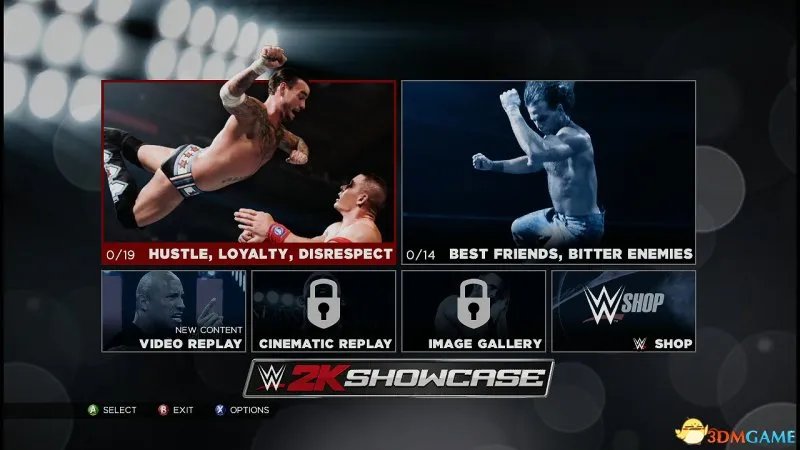 美国职业摔角联盟2k15 图文教程攻略 游戏系统全解析