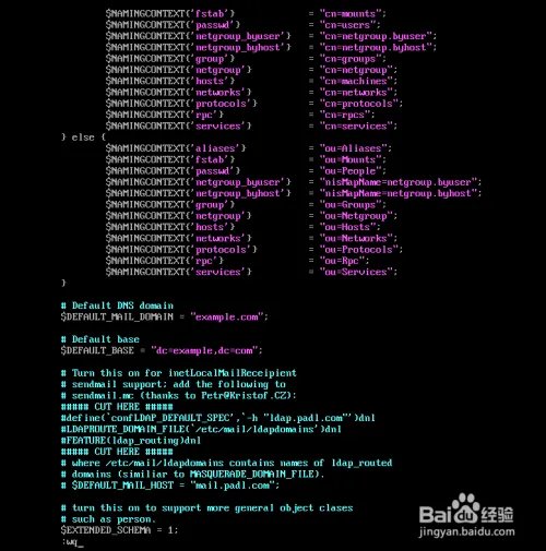 Centos7系统 Ldap服务统一认证部署