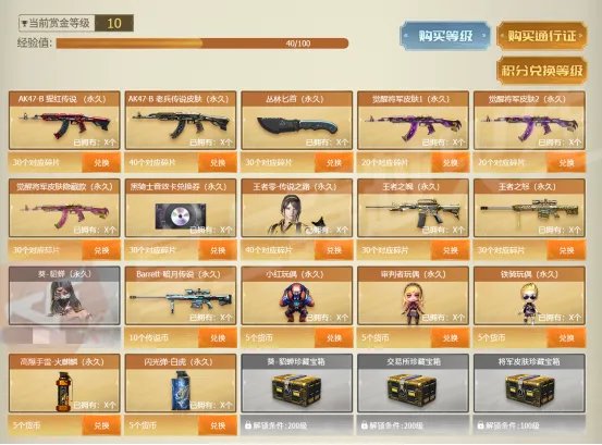 《CF》传说之路2奖励大全