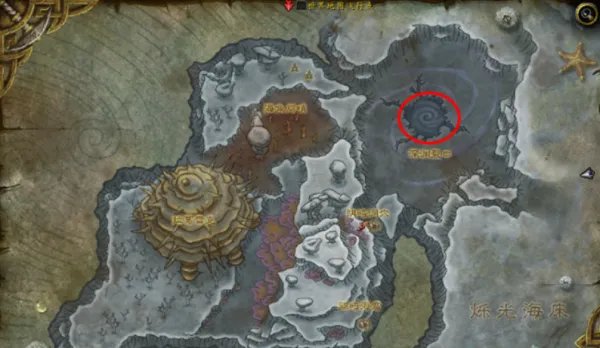 魔兽世界海潮王座副本入口在哪？