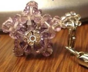 怎样制作串珠幸运星手机挂件