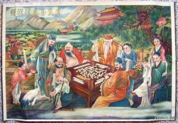 网友祖传武松打虎和齐白石异形古画 当时我就惊了！