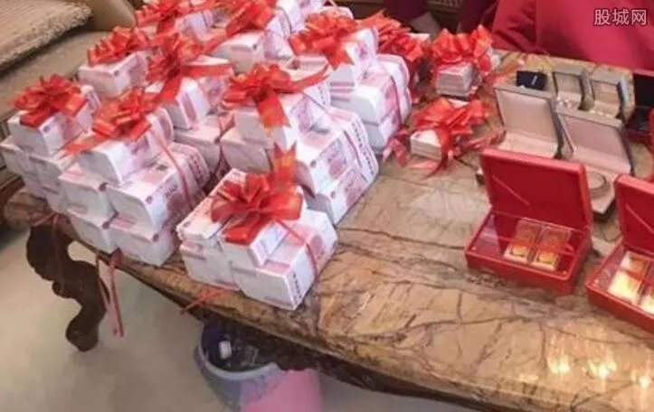 浙江再现土豪婚礼 光聘礼就发出528万