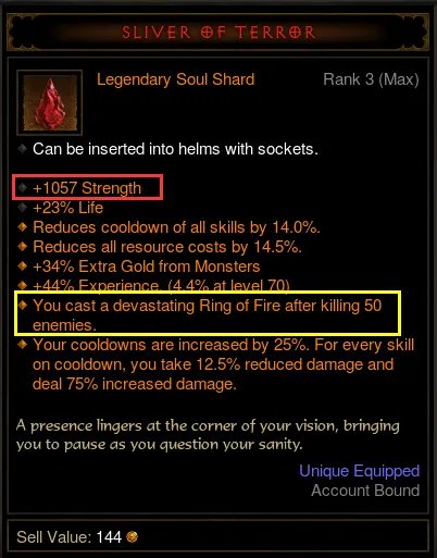 暗黑3可选择的灵魂碎片有哪些