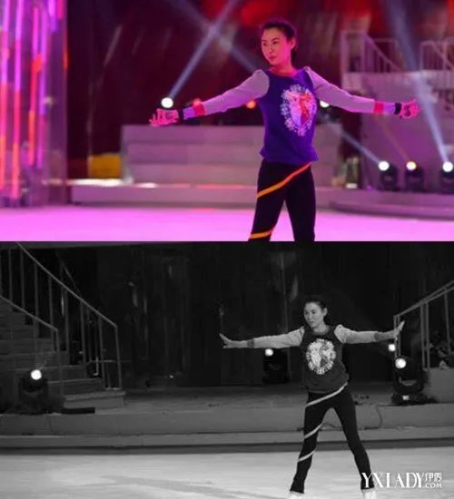 张柏芝现湖南彩排独特造型亮瞎观众